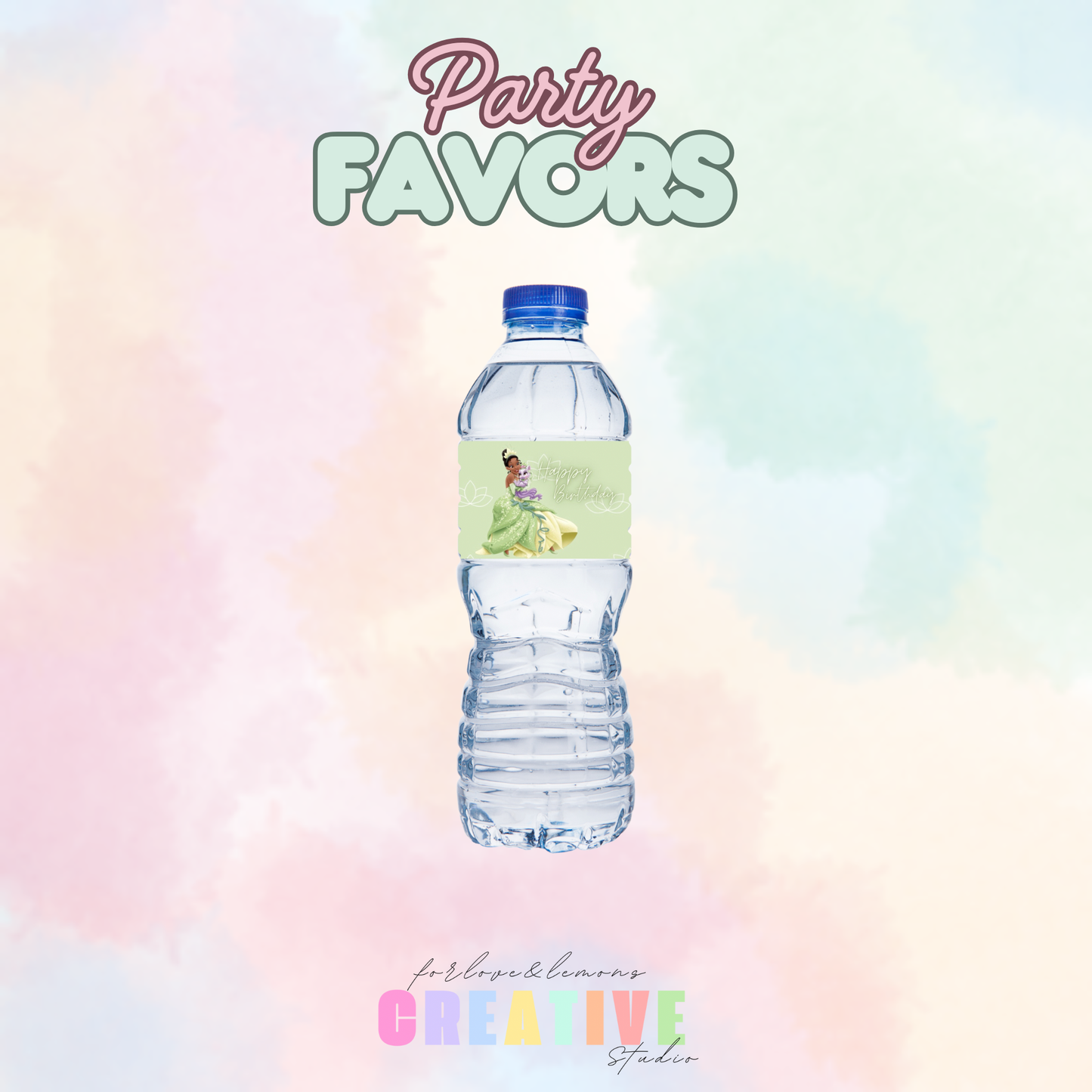 Favors Water Bottles