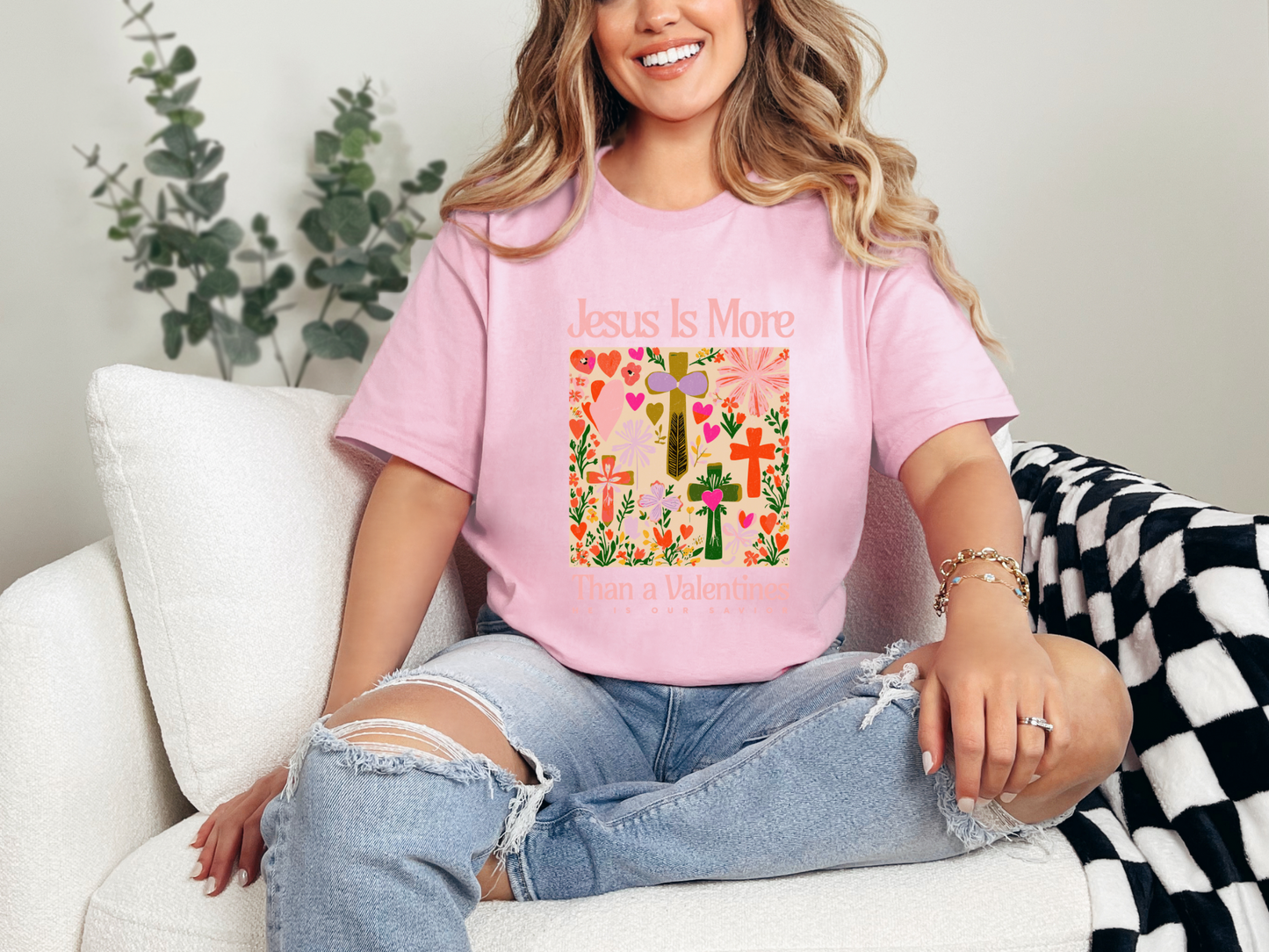 Jesus Is More Than A Valentines Tee