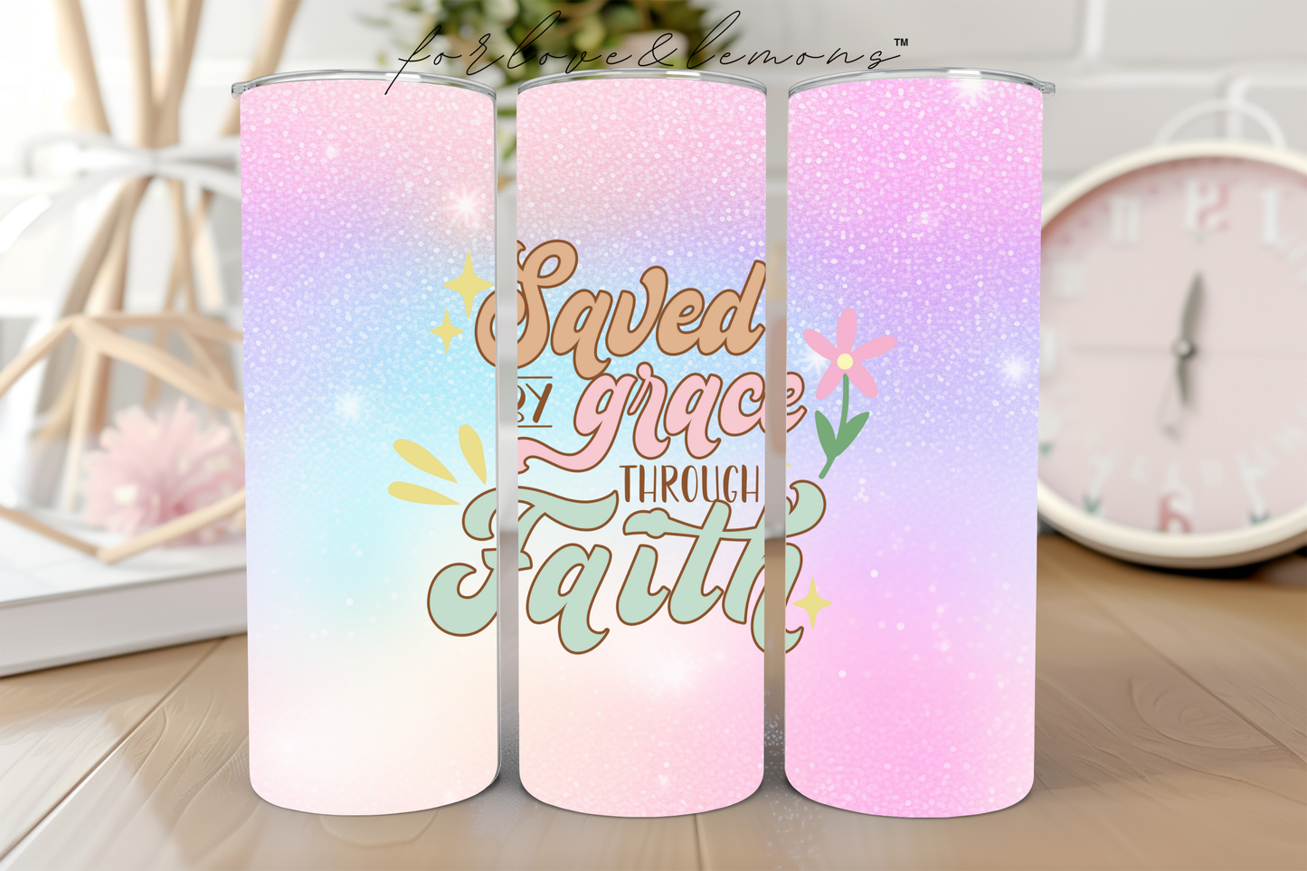 Saved By Grace Tumbler 20 oz