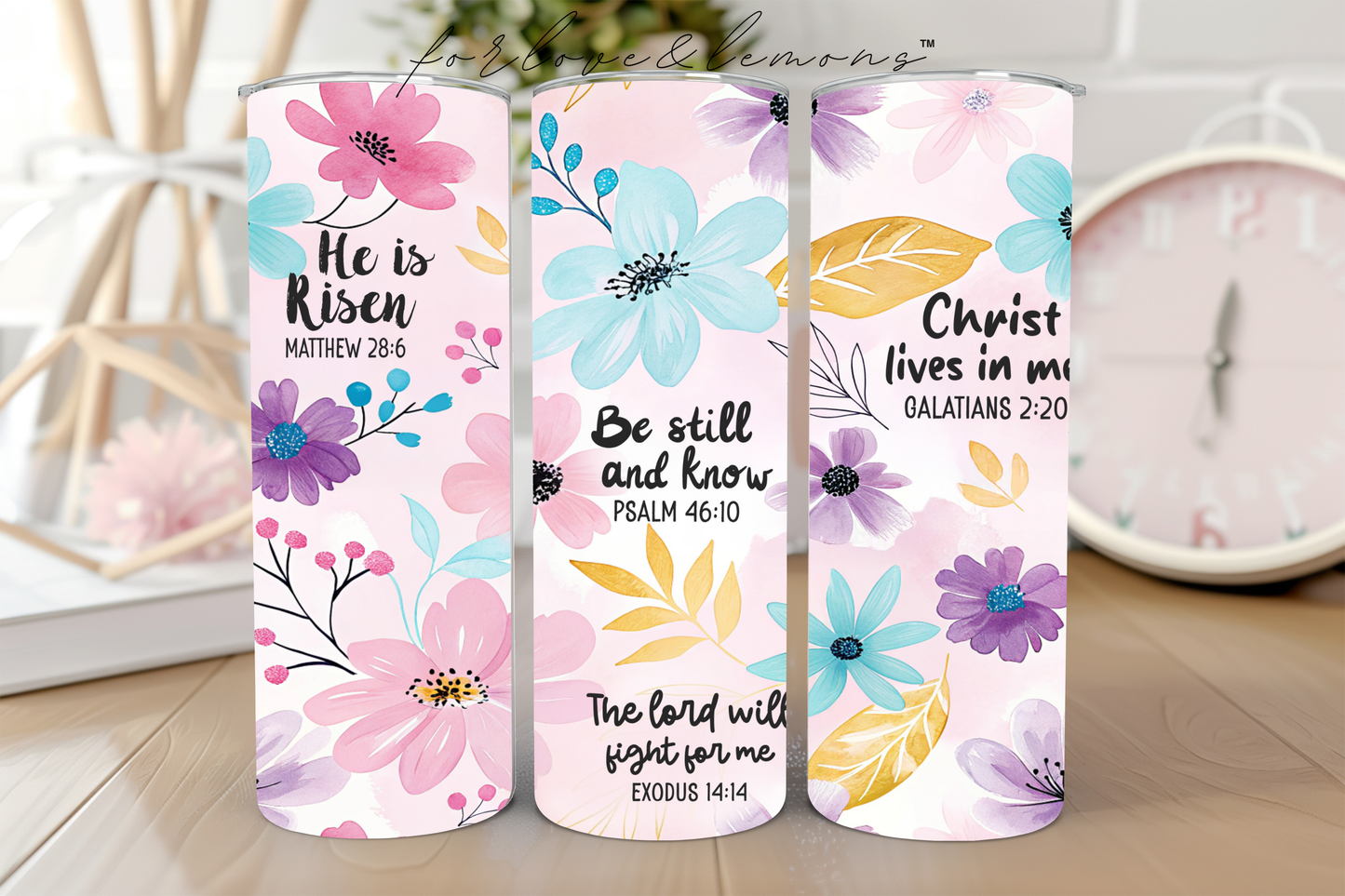 Be Still & Know Tumbler 20 oz