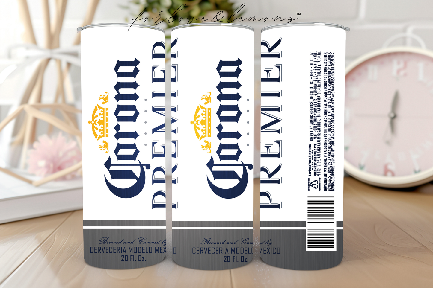 Corona Premier Tumbler 20 oz