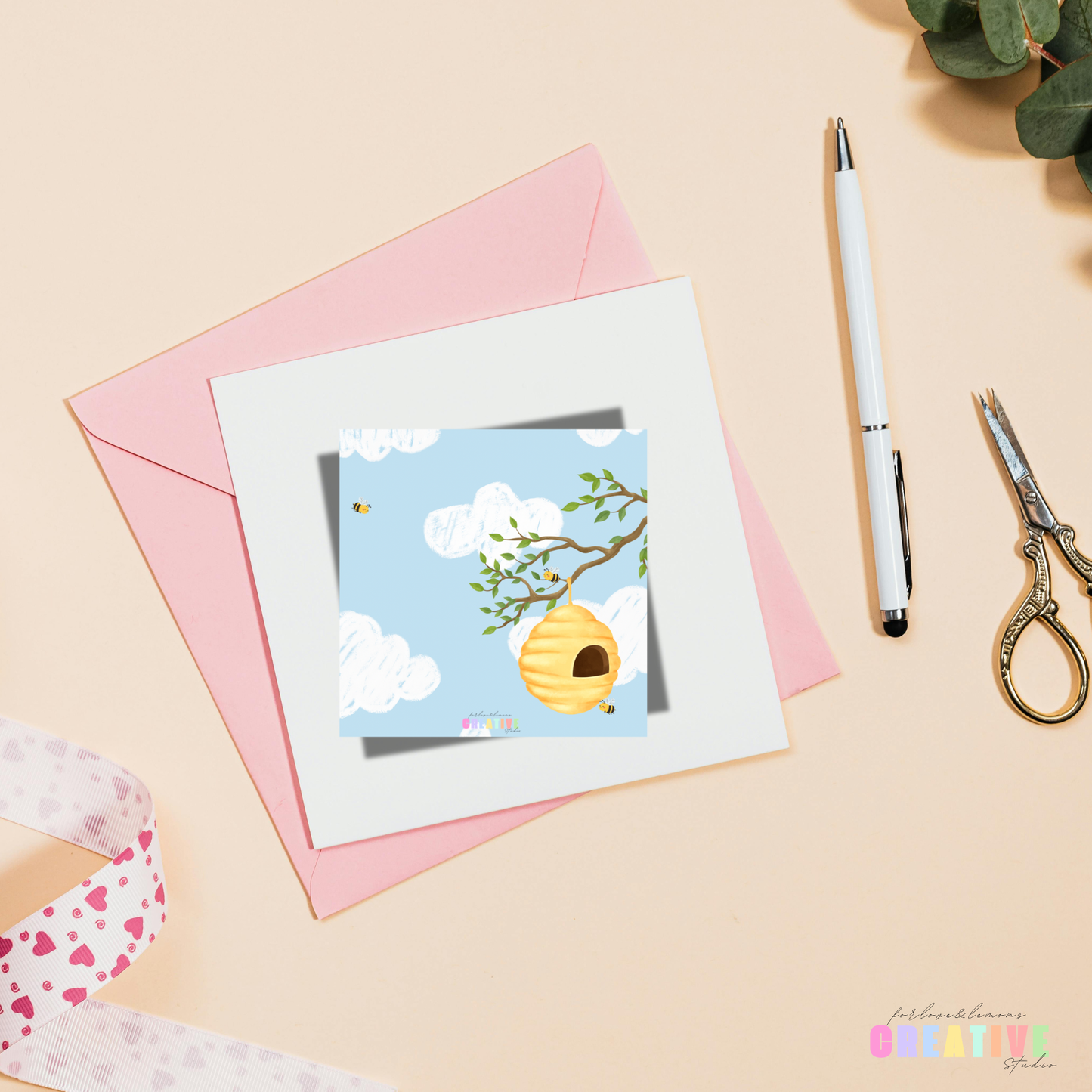 Bee Happy Mini Memo Pad
