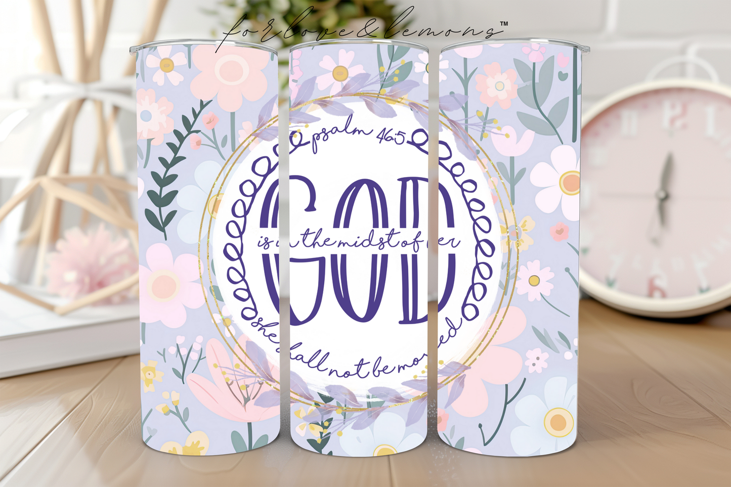 God In The Midst Tumbler 20 oz
