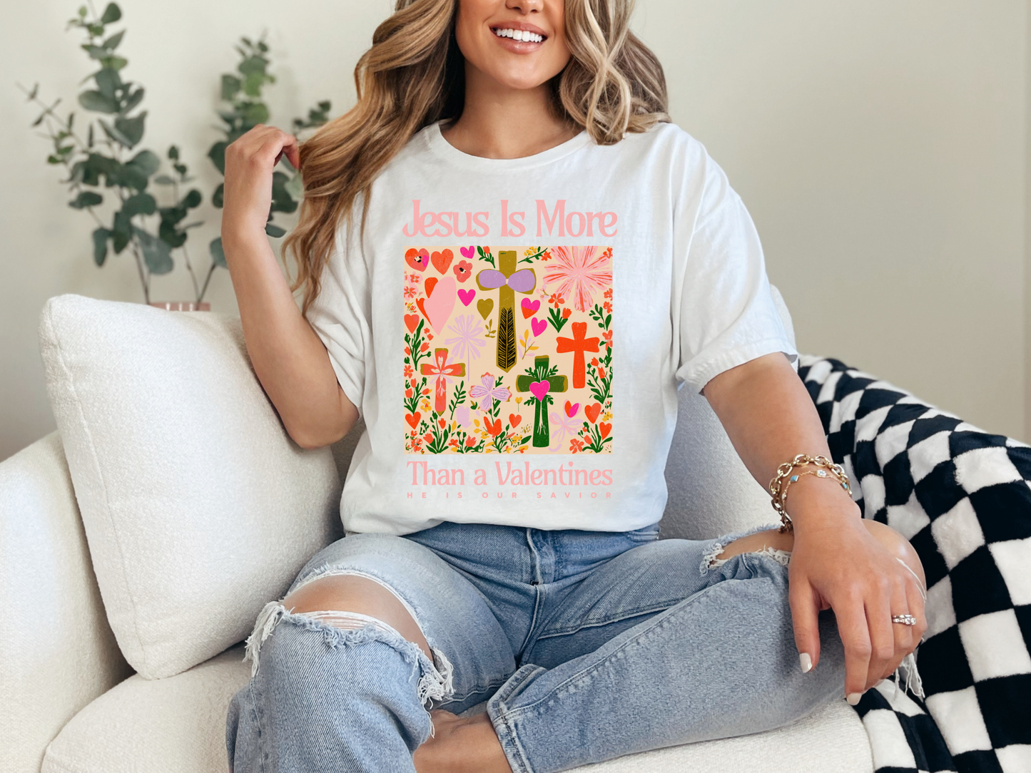 Jesus Is More Than A Valentines Tee