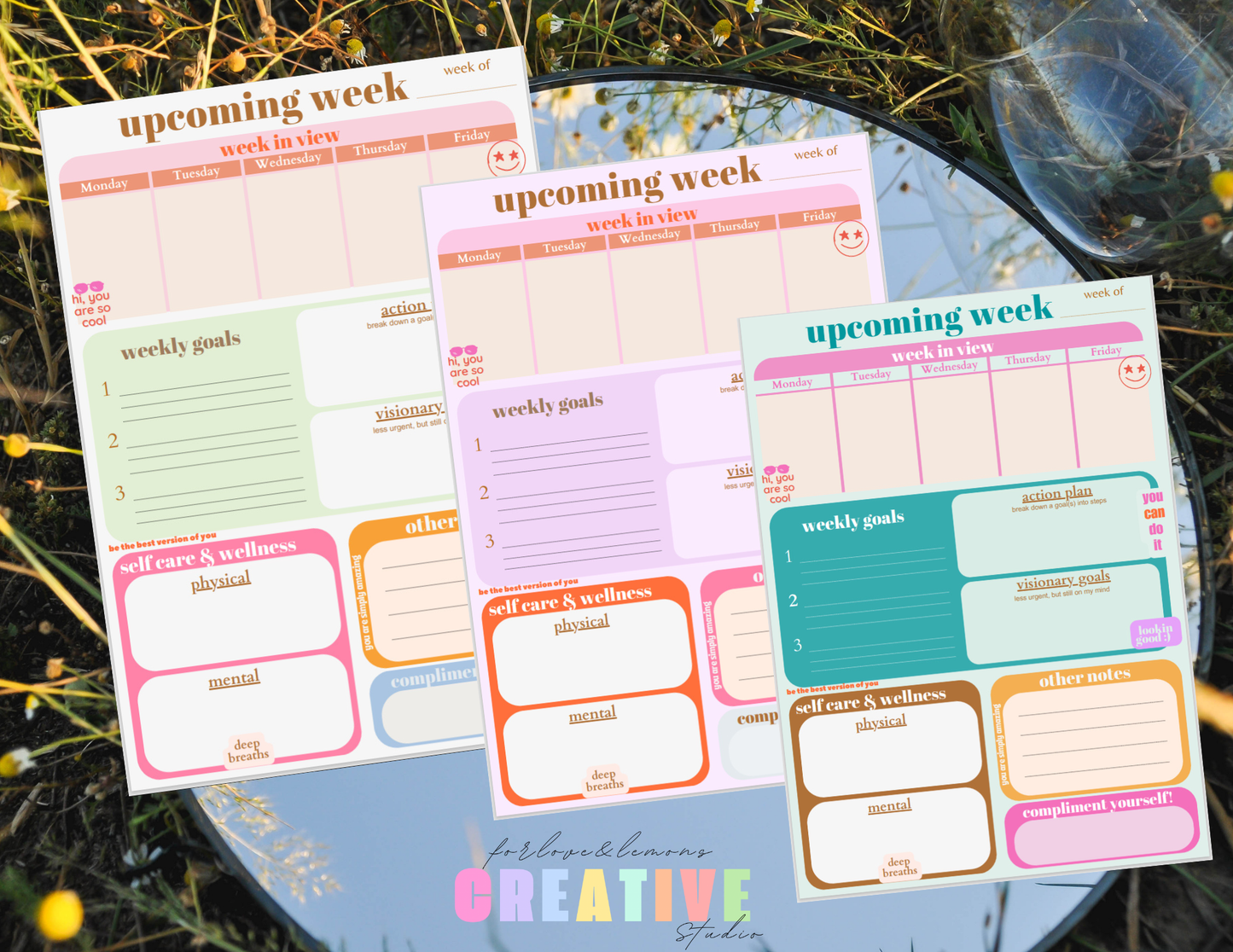 52 Week Planner Notepads