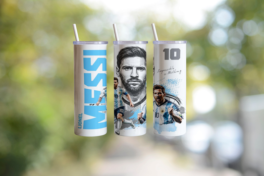 Premiere League Football Nothing Is Impossible Messi Tumbler