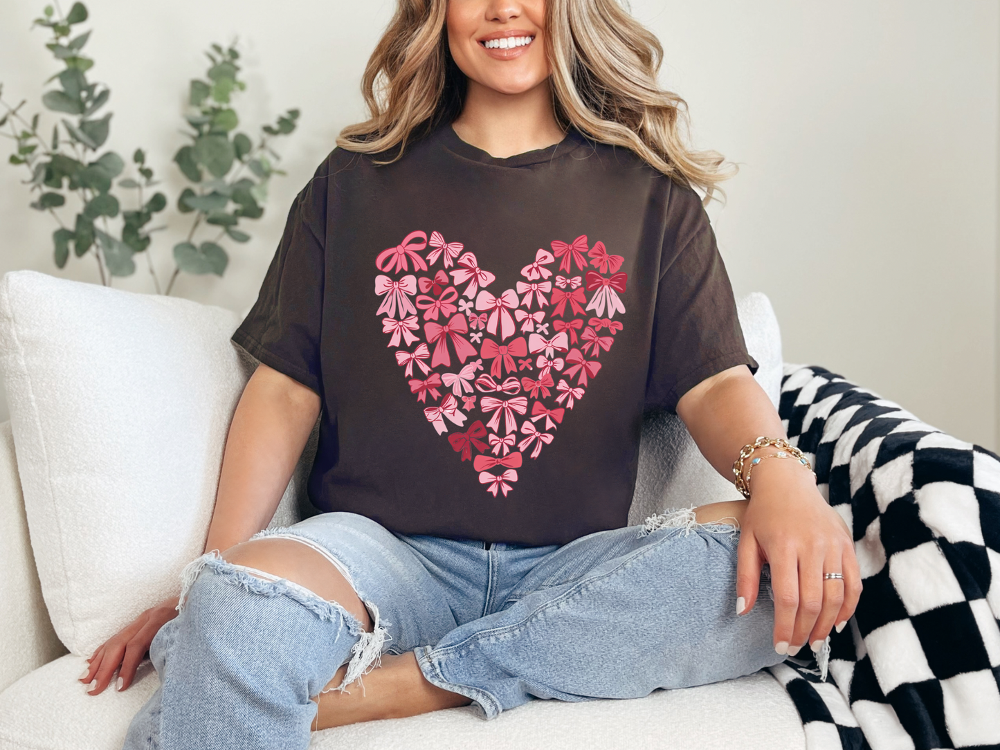 Bow Heart Tee