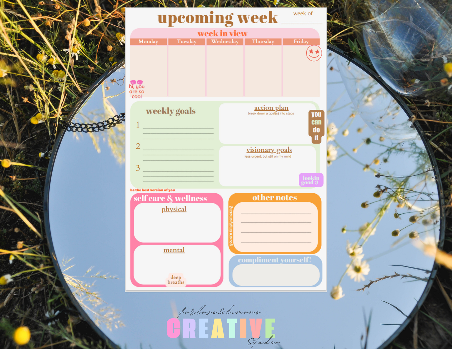 52 Week Planner Notepads