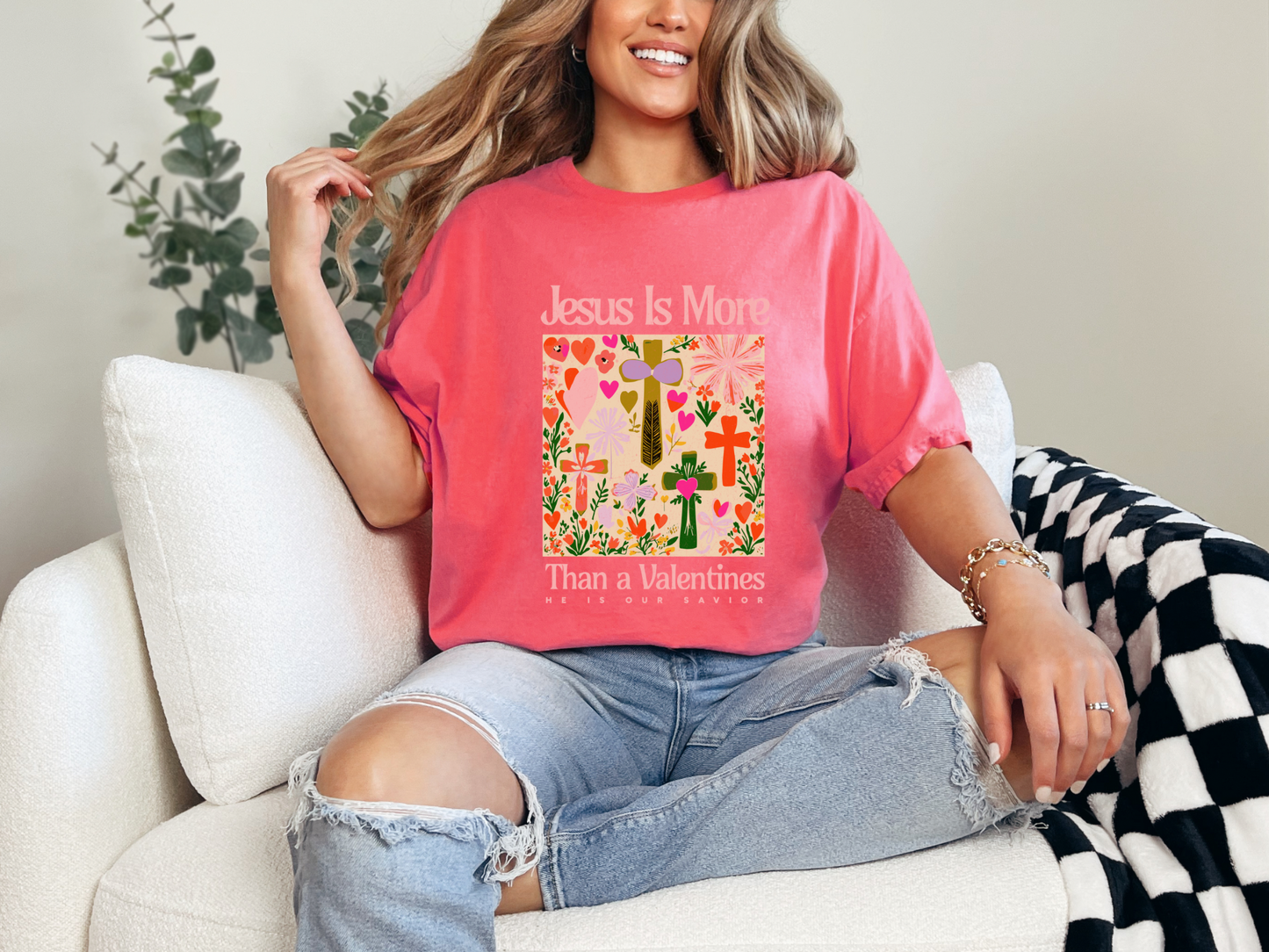 Jesus Is More Than A Valentines Tee