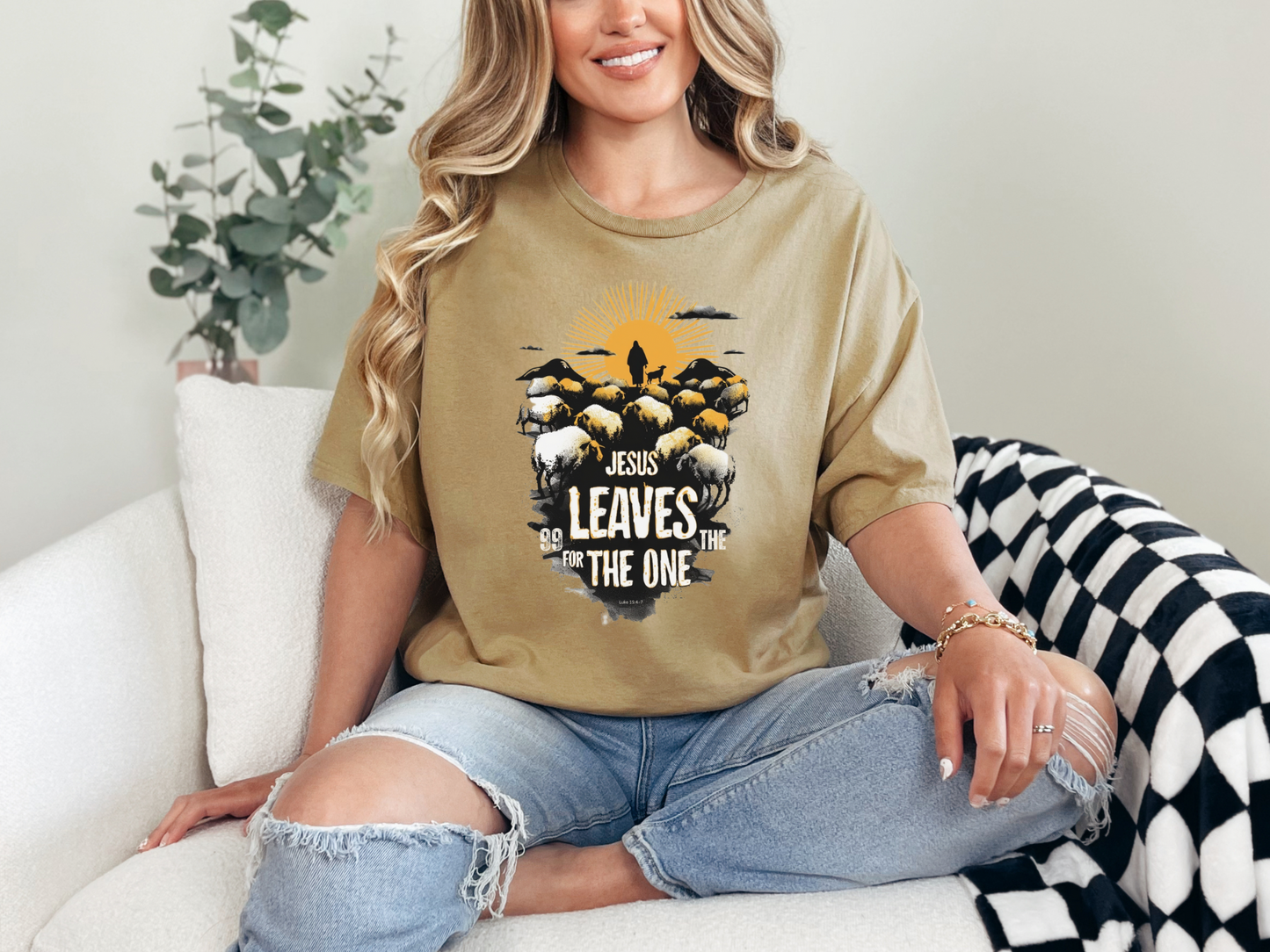 Jesus Leaves The 99 Tee