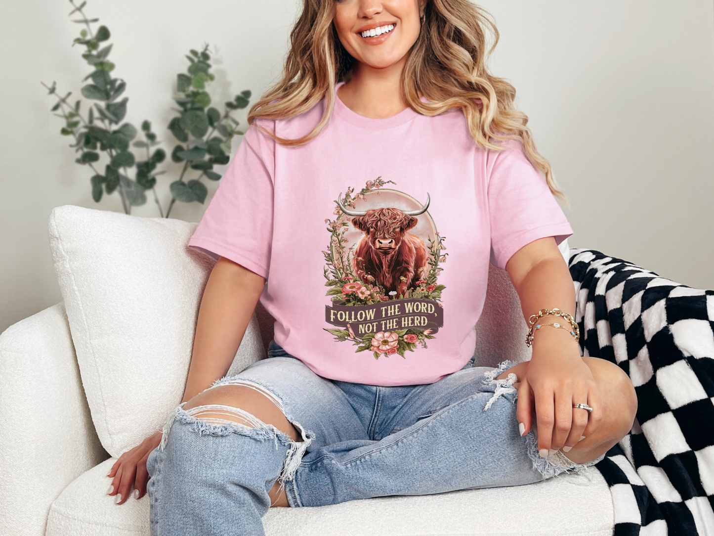 Follow The Word Not The Herd Tee