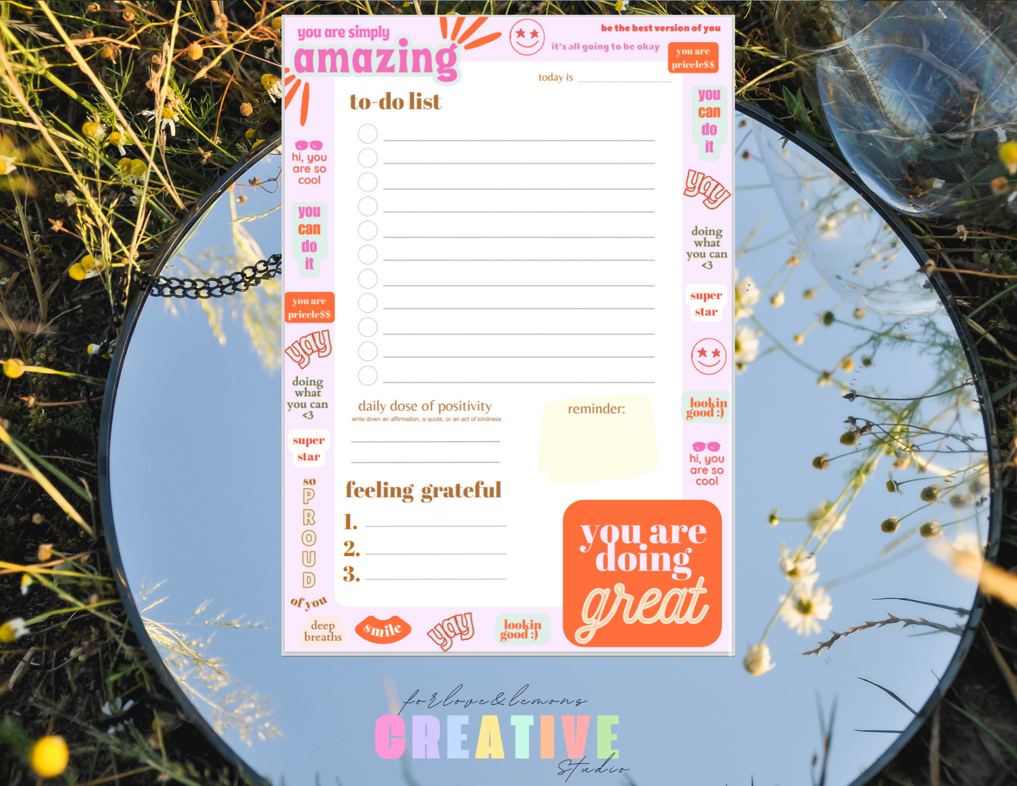 Daily Planner Notepad