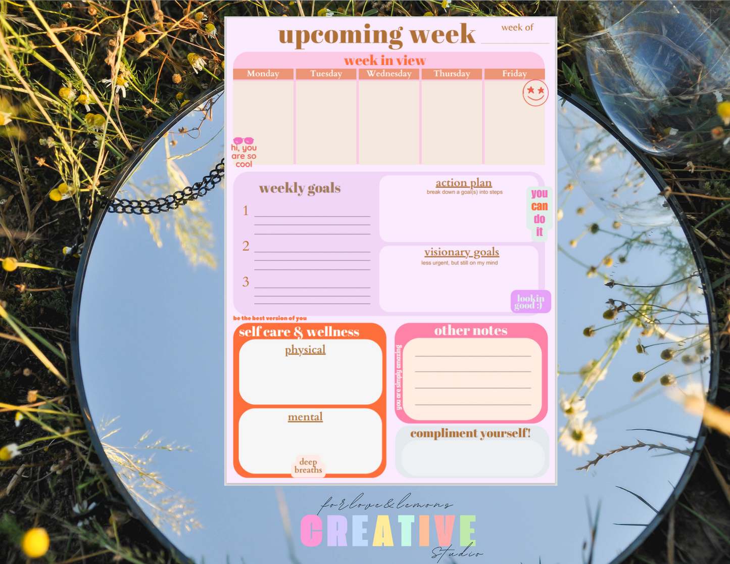 52 Week Planner Notepads