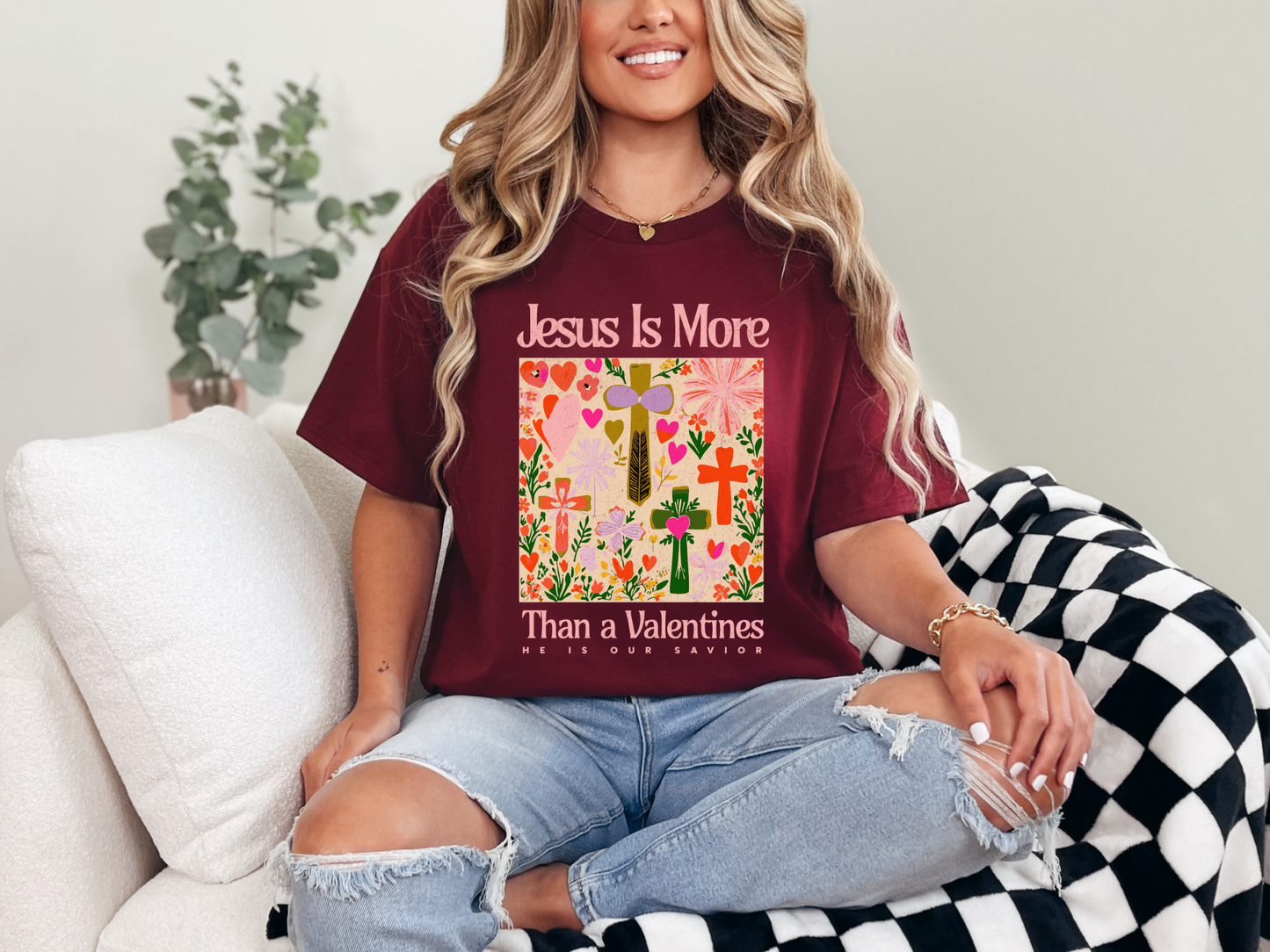 Jesus Is More Than A Valentines Tee