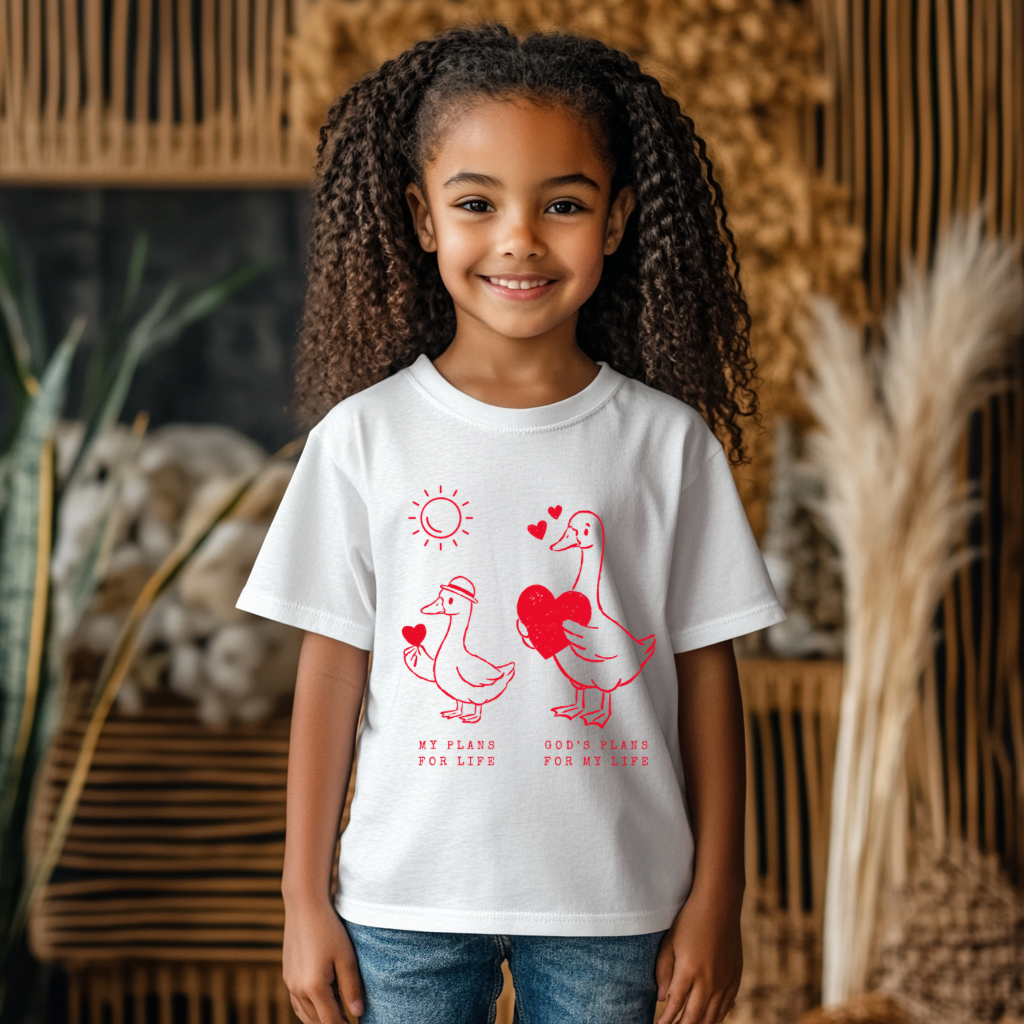 His Plans Kids Tee