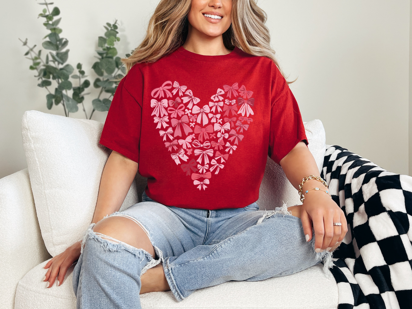 Bow Heart Tee