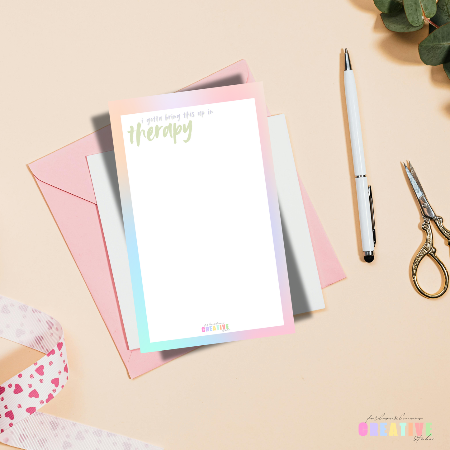 Therapy Notepad