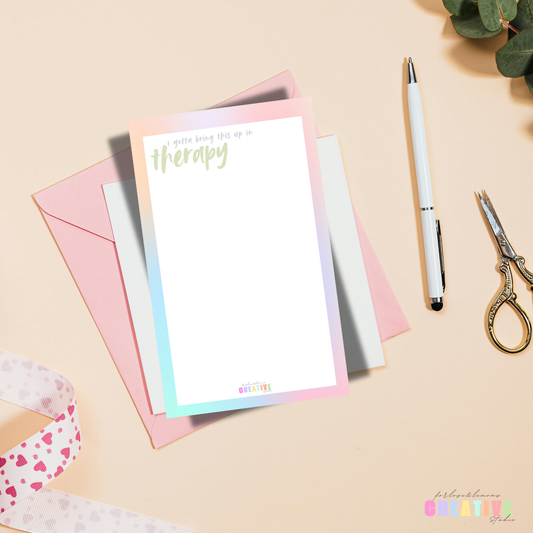 Therapy Notepad