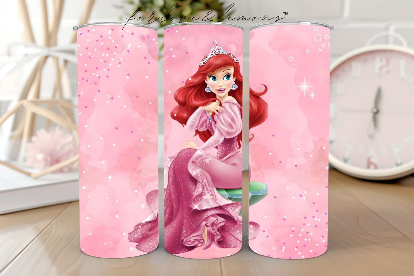 Princess Ariel Tumbler 20 oz