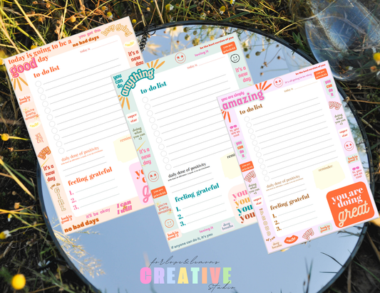 Daily Planner Notepad