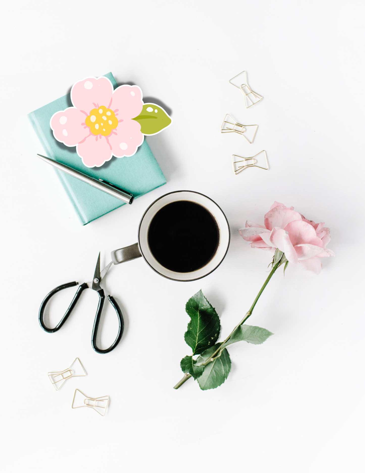 Flower Shaped Notepad