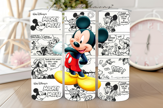 Mickey Mouse Comic Tumbler 20 oz