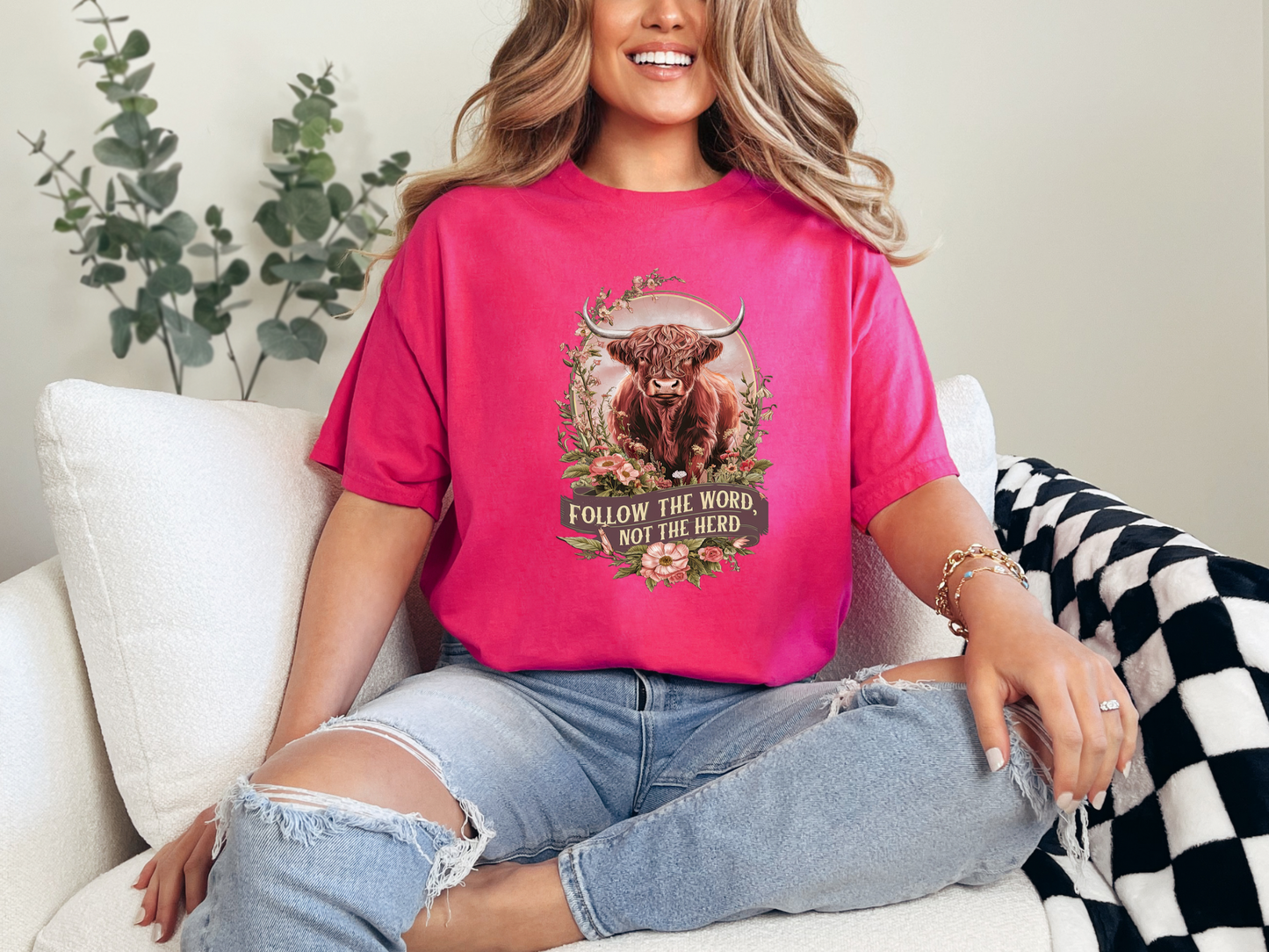 Follow The Word Not The Herd Tee