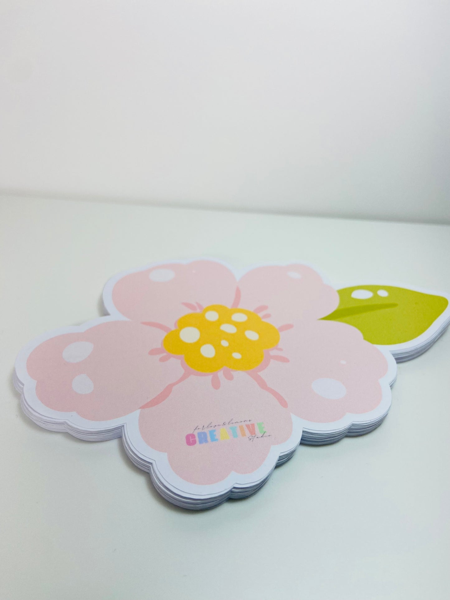 Flower Shaped Notepad