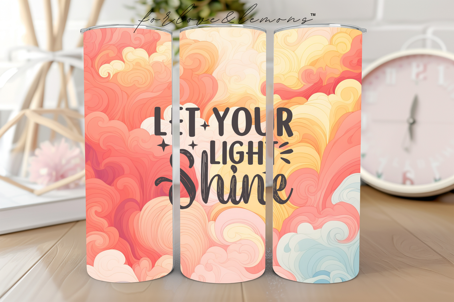 Let Your Light Shine Tumbler 20 oz