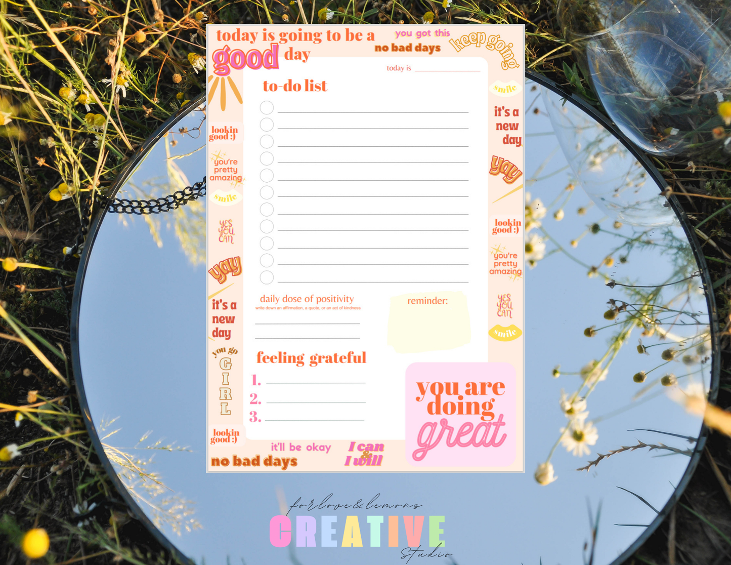 Daily Planner Notepad