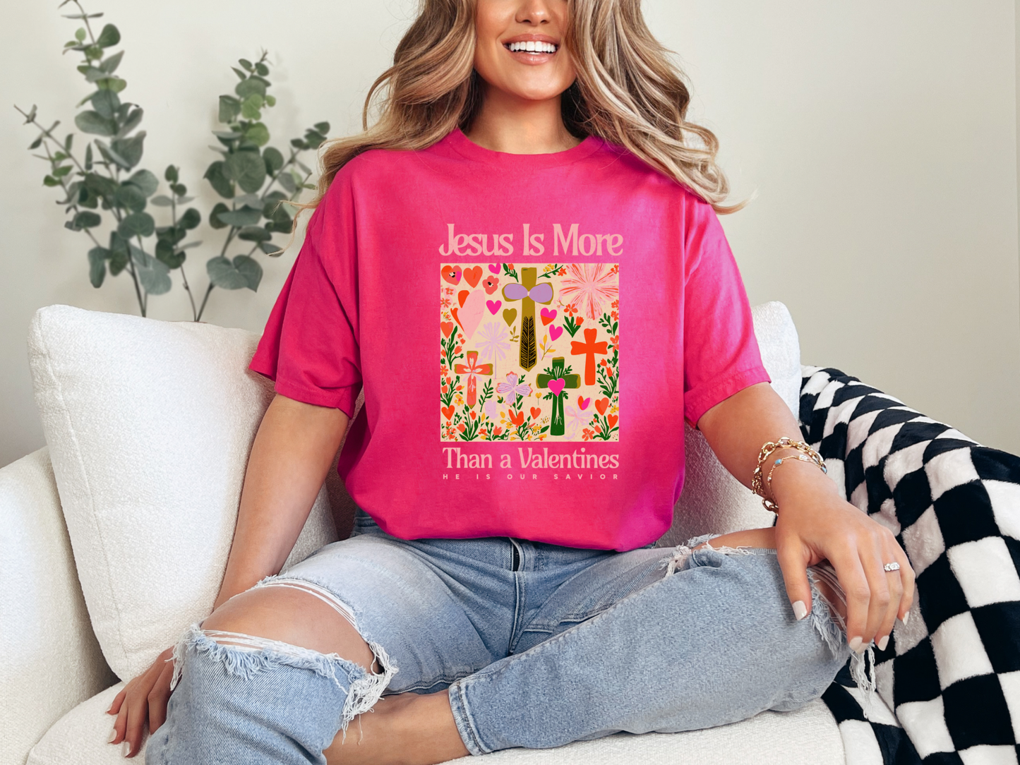 Jesus Is More Than A Valentines Tee