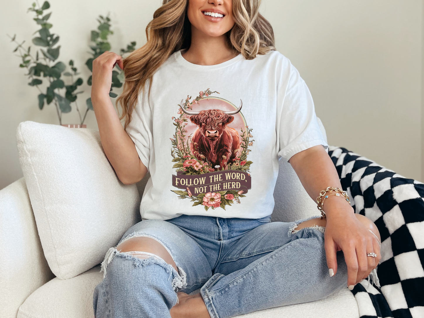 Follow The Word Not The Herd Tee