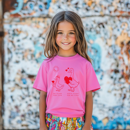 His Plans Kids Tee