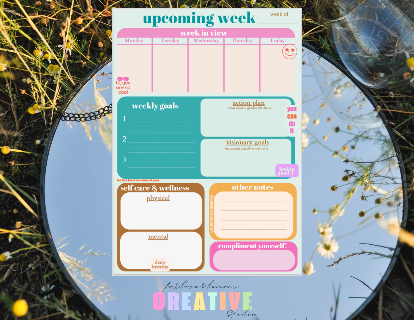52 Week Planner Notepads