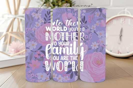 To The World Tumbler 20 oz
