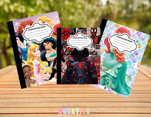 Customizable Composition Notebooks