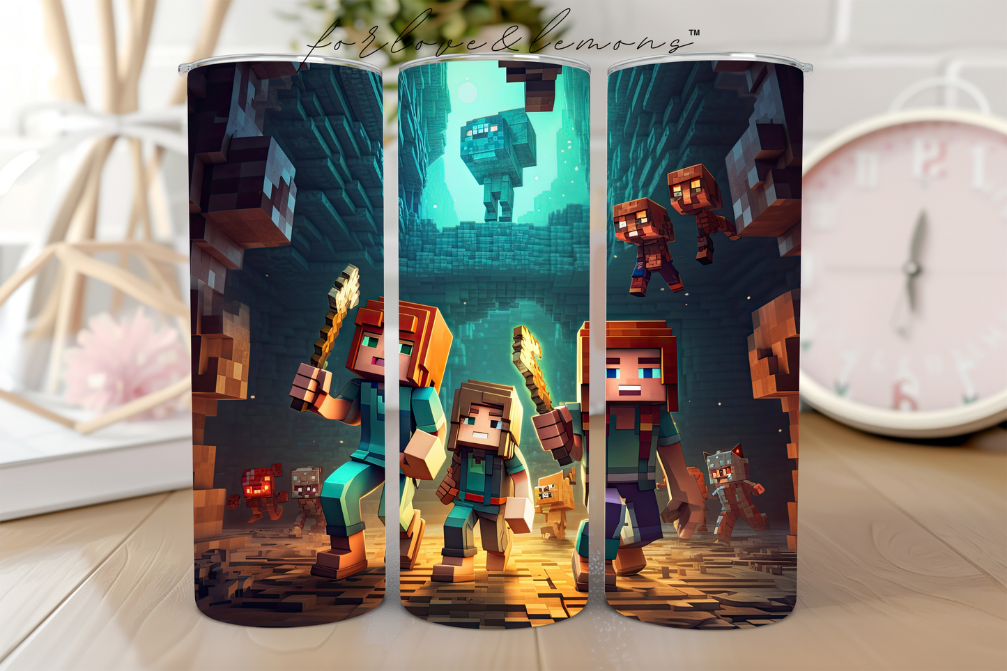 Minecraft Tumbler 20 oz