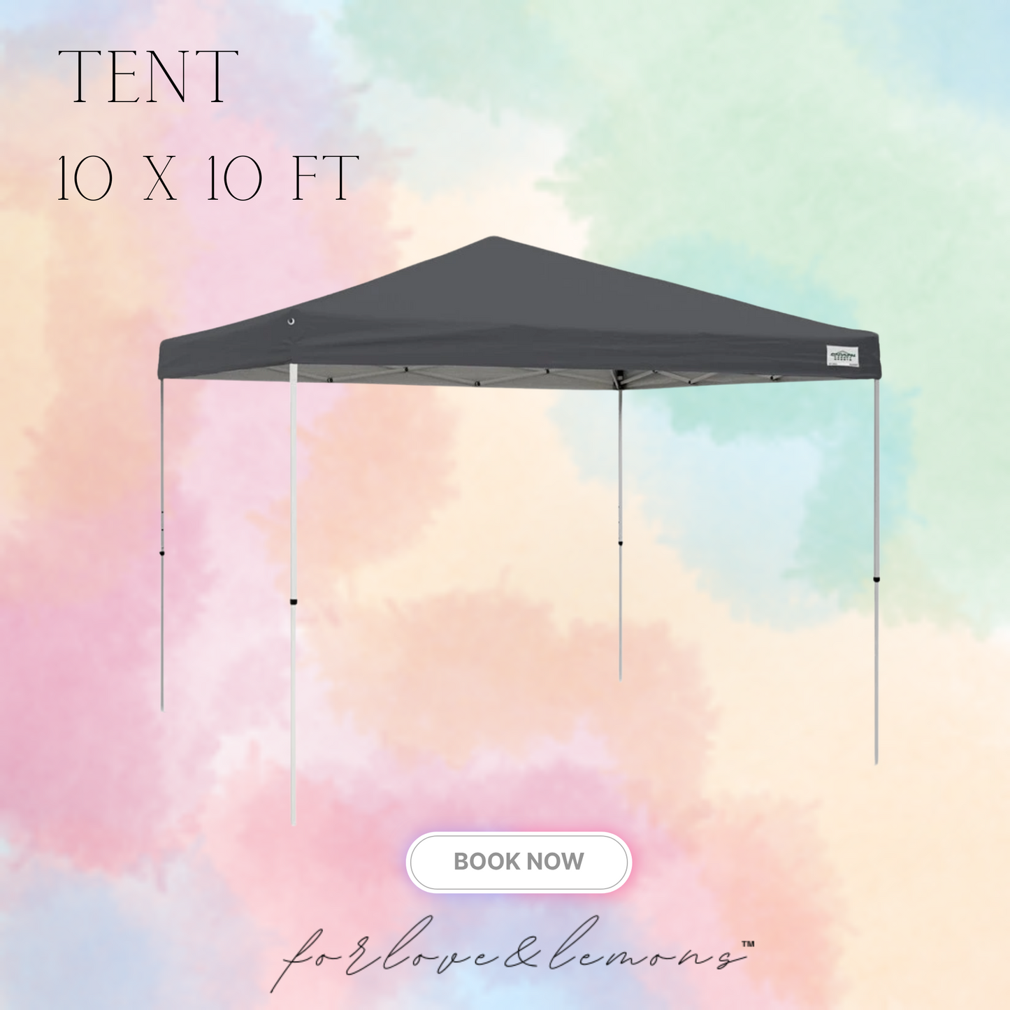10 x 10 Tent Rental