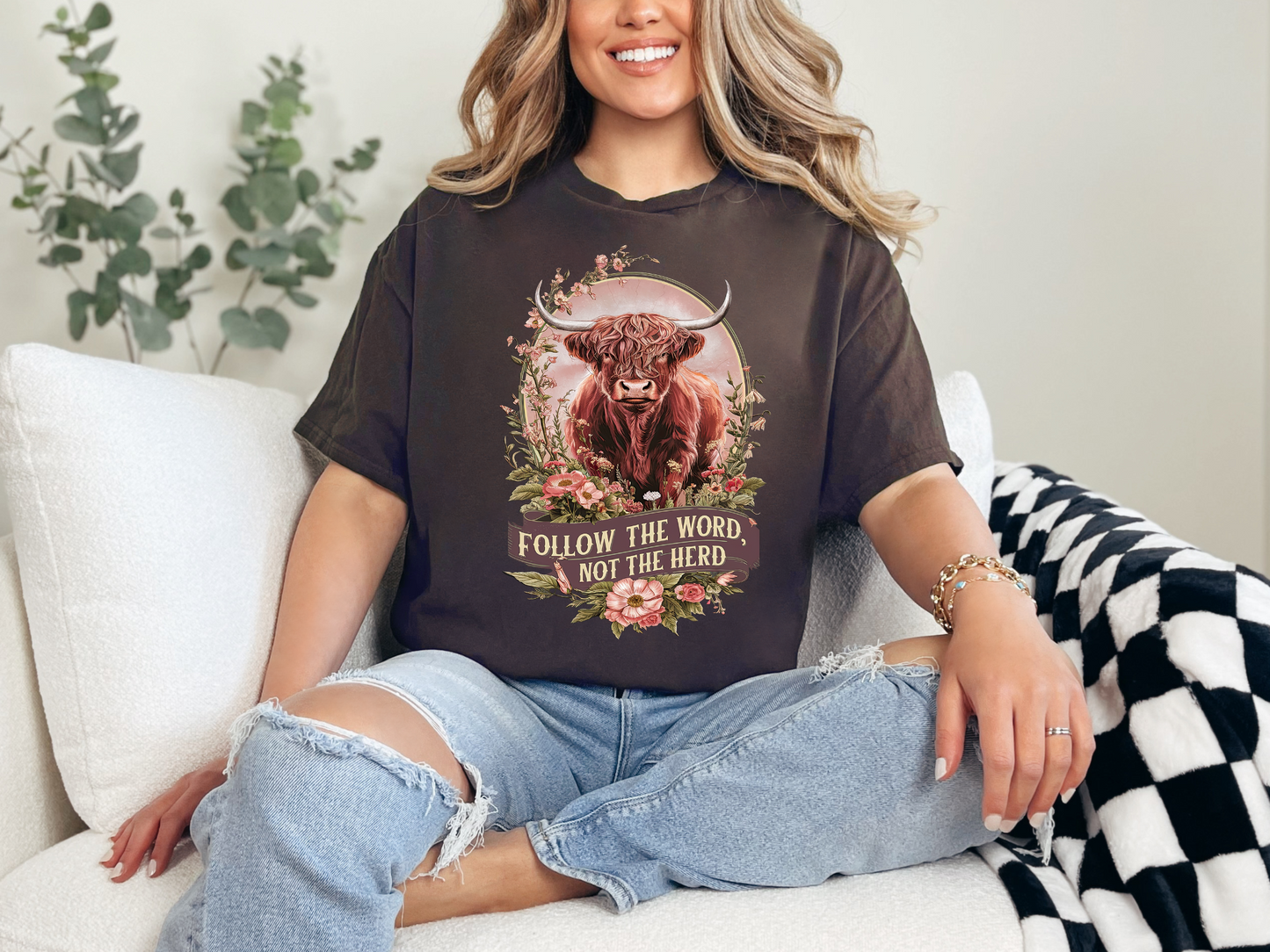 Follow The Word Not The Herd Tee
